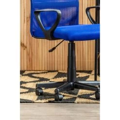 Stratford Dark Blue Home Office Chair -Lifestyle Haven Shop noosa co living stratford dark blue home office chair house of isabella uk 42934477422899