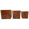Surat Set Of 3 Teak Root Stools