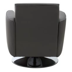 Wester Grey Leather Effect Chair 13 Wester Grey Leather Effect Chair -Lifestyle Haven Shop noosa co living wester grey leather effect chair house of isabella uk 42938788708659