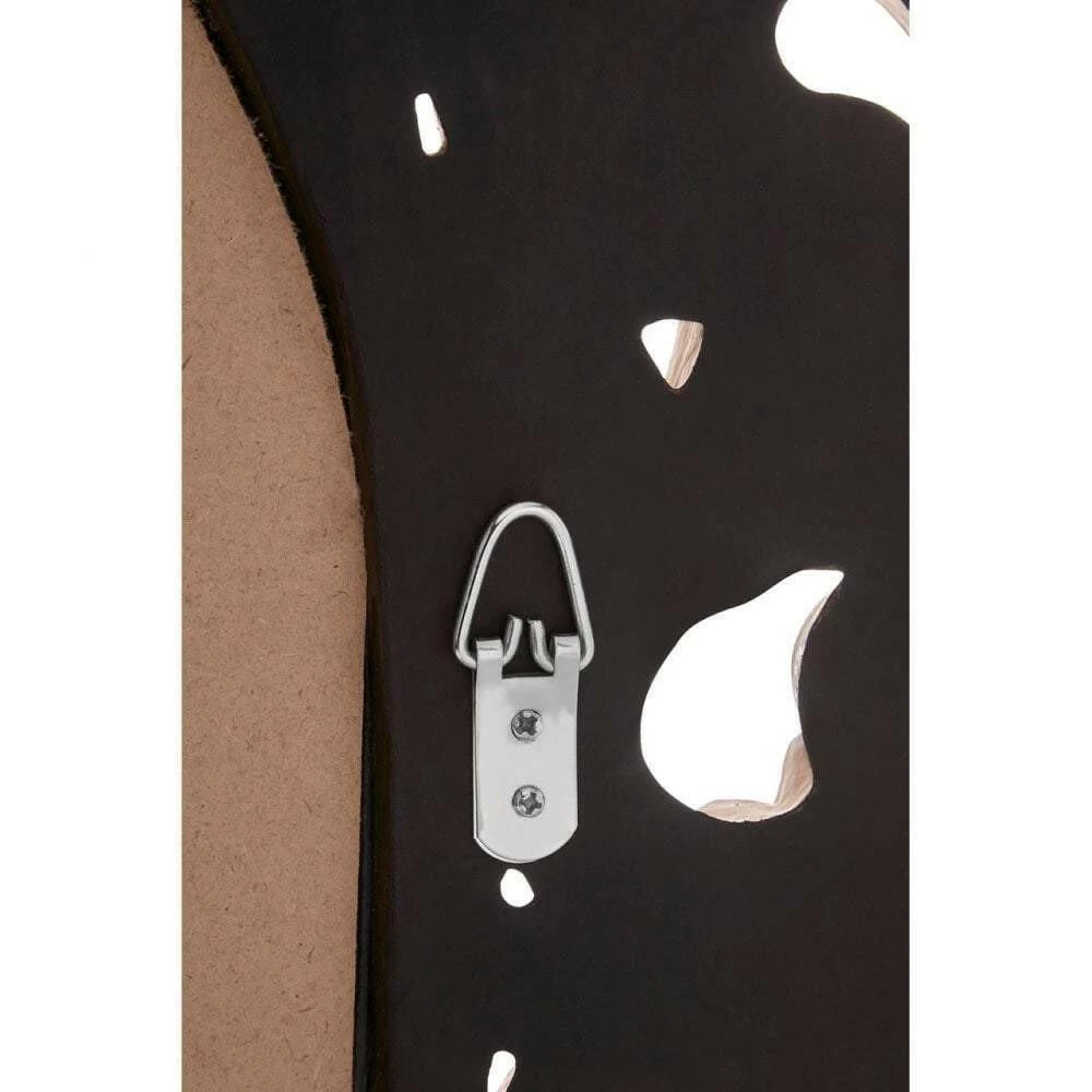 Antique Brown Arc Leaf Wall Mirror 4 Antique Brown Arc Leaf Wall Mirror - Image 4