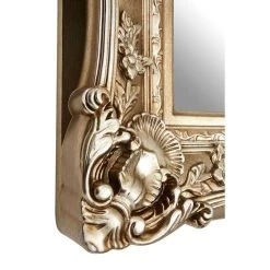 Champagne Finish Square Ornate Wall Mirror -Lifestyle Haven Shop noosa co mirrors champagne finish square ornate wall mirror house of isabella uk 31005672603702