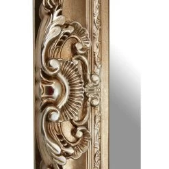 Champagne Finish Square Ornate Wall Mirror -Lifestyle Haven Shop noosa co mirrors champagne finish square ornate wall mirror house of isabella uk 31005672636470