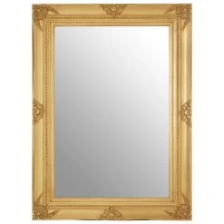 Germania Rectangular Gold Wall Mirror