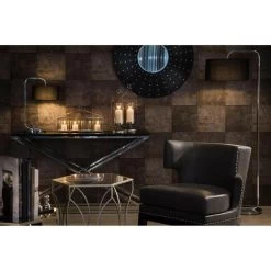 Round Wall Mirror, Black MDF, Stud Detail -Lifestyle Haven Shop noosa co mirrors round wall mirror black mdf stud detail house of isabella uk 15477052211254