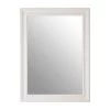 Salmar White Finish Wall Mirror