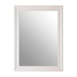 Salmar White Finish Wall Mirror