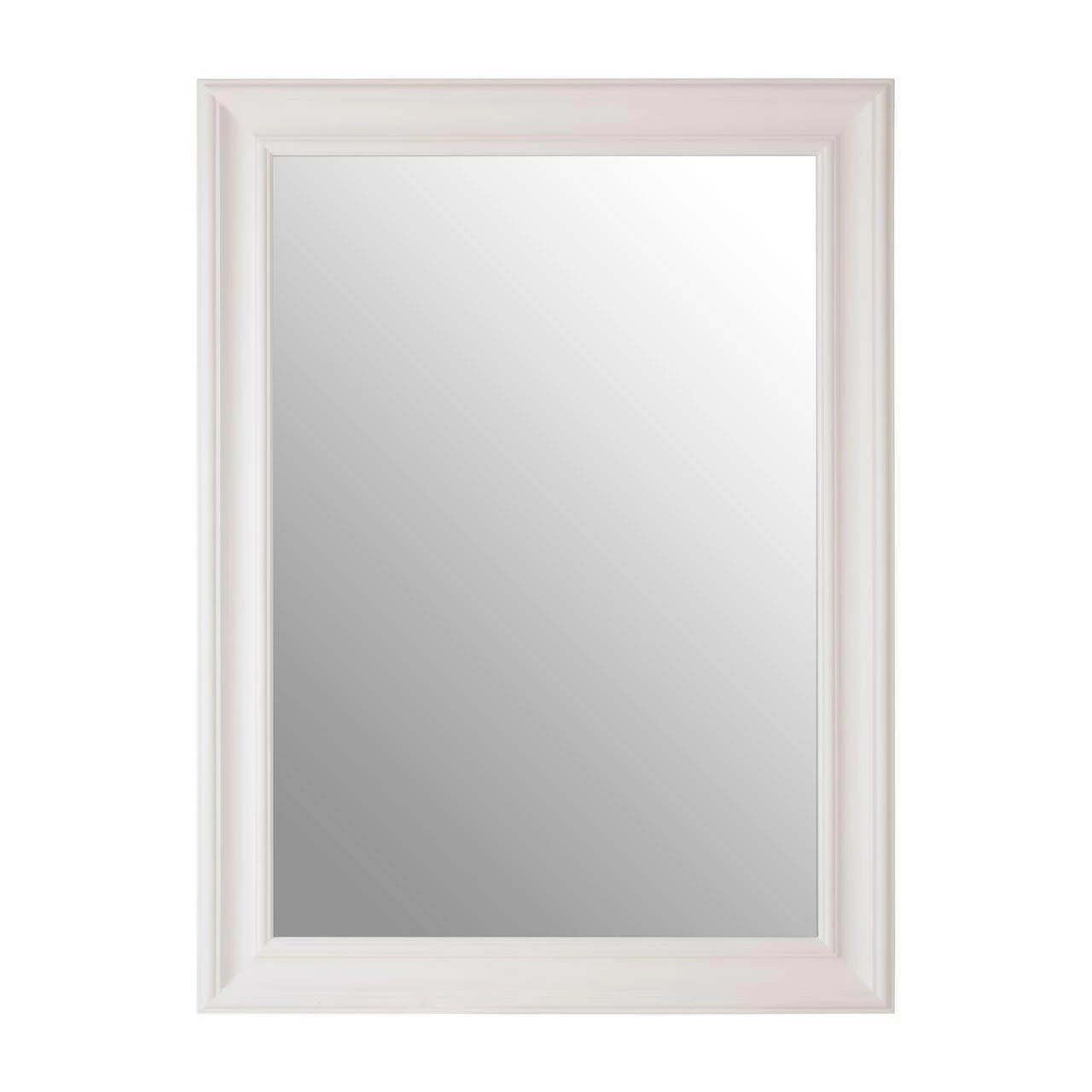 Salmar White Finish Wall Mirror 1 Salmar White Finish Wall Mirror