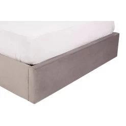 Hannah Brushed Steel Velet Double Bed -Lifestyle Haven Shop noosa co sleeping hannah brushed steel velet double bed house of isabella uk 42933673689395