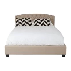 Josephine Beige Kingsize Bed