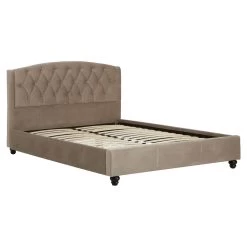 Josephine Brushed Velvet Double Bed -Lifestyle Haven Shop noosa co sleeping josephine brushed velvet double bed house of isabella uk 42933723988275
