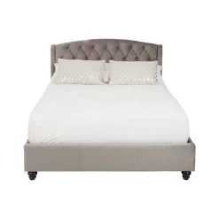 Josephine Steel Shade Double Bed