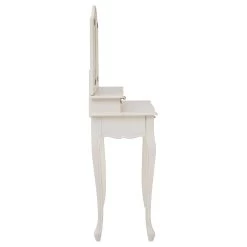 Loire Dressing Table With Mirror White -Lifestyle Haven Shop noosa co sleeping loire dressing table with mirror white house of isabella uk 42935646159155