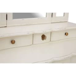 Loire Dressing Table With Mirror White -Lifestyle Haven Shop noosa co sleeping loire dressing table with mirror white house of isabella uk 42935646290227