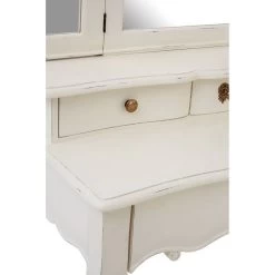 Loire Dressing Table With Mirror White -Lifestyle Haven Shop noosa co sleeping loire dressing table with mirror white house of isabella uk 42935646322995