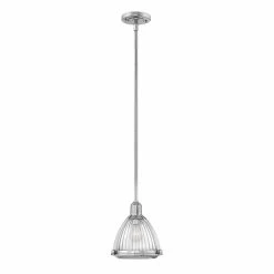 Elroy 1 Light Pendant - Polished Nickel
