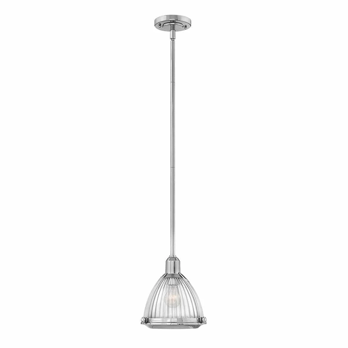 Elroy 1 Light Pendant - Polished Nickel 1 Elroy 1 Light Pendant - Polished Nickel