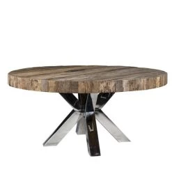 Dining Table X-leg Bodhi Silver