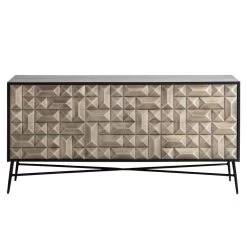 Sideboard Tetro Silver -Lifestyle Haven Shop richmond interiors living sideboard tetro silver house of isabella uk 43029576909107