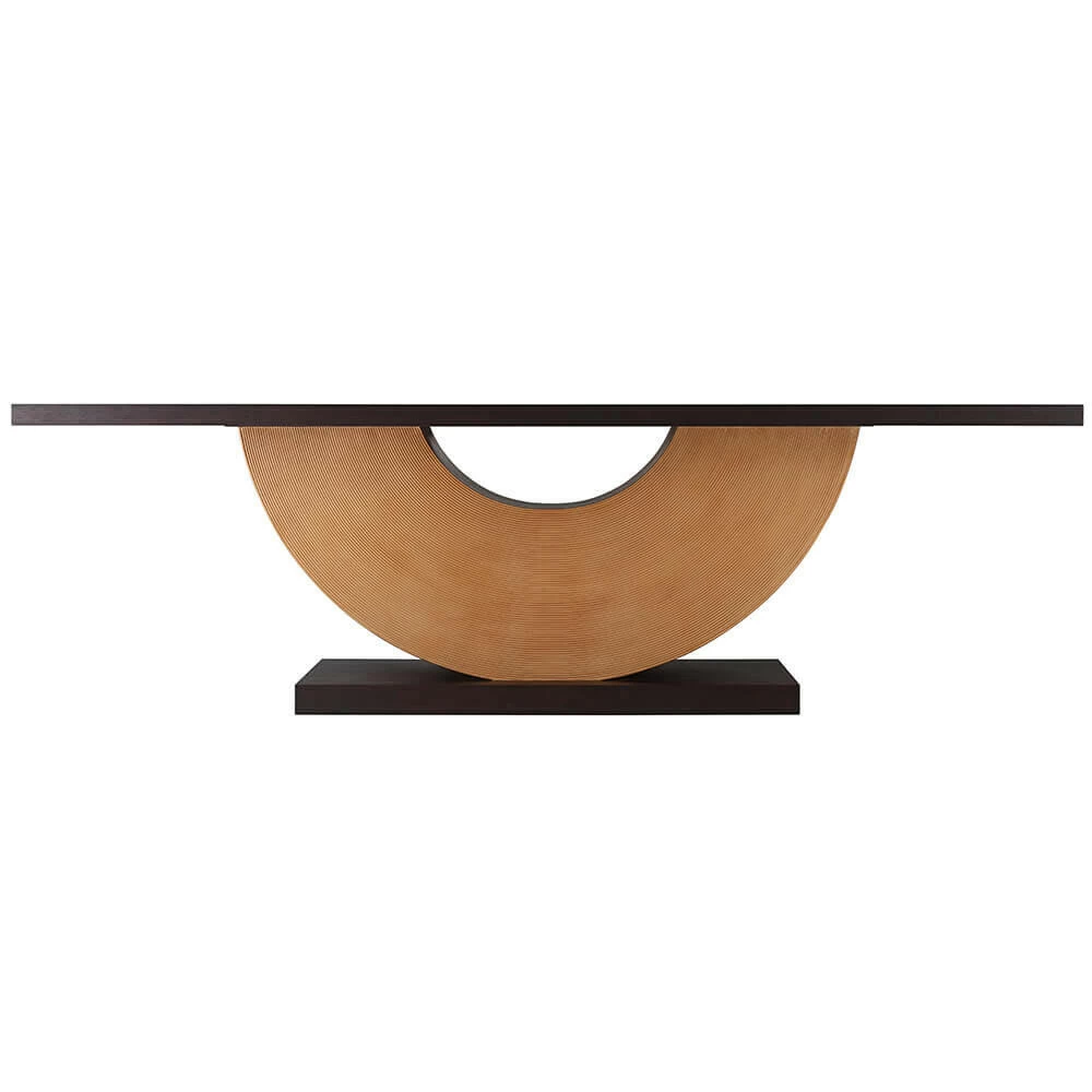 Theodore Alexander Reed Rectangular Dining Table 2 Theodore Alexander Reed Rectangular Dining Table - Image 2