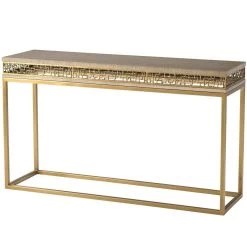 Ta Studio Frenzy Console Table In Sycamore