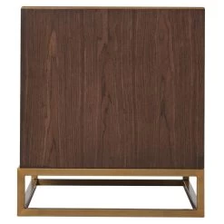 Ta Studio Bedside Table Blain In Macadamia & Brass -Lifestyle Haven Shop theodore alexander sleeping ta studio bedside table blain in macadamia brass house of isabella uk 30052304846902