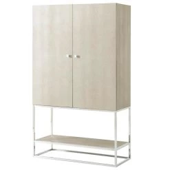 Ta Studio Townsend Bar Cabinet In Overcast