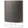 Ta Studio Payton Tall Chest Of Drawers In Tempest