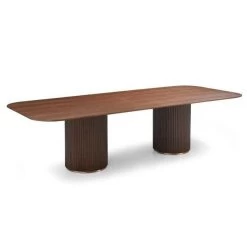 Lantine 280 Dining Table - Walnut -Lifestyle Haven Shop tommy franks dining lantine 280 walnut dining table house of isabella uk 40338921390387