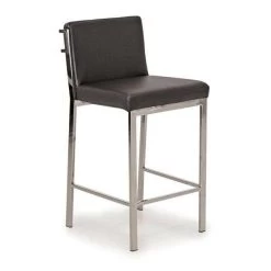 Regge Bar Stool - Mustang Black