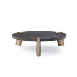 Amara Coffee Table - Large - Dark Oak