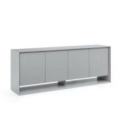 Maza Buffet - Lacquer - Grey