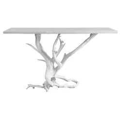 Big Sur Console Table - Matte White