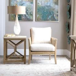 Catali Stone End Table -Lifestyle Haven Shop uttermost living uttermost catali stone end table house of isabella uk 41815136436531