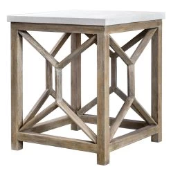 Catali Stone End Table -Lifestyle Haven Shop uttermost living uttermost catali stone end table house of isabella uk 41815136502067