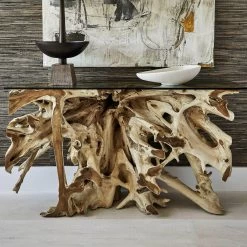 Center Root Console Table - 58x17 -Lifestyle Haven Shop uttermost living uttermost center root console table 58x17 house of isabella uk 41815146234163