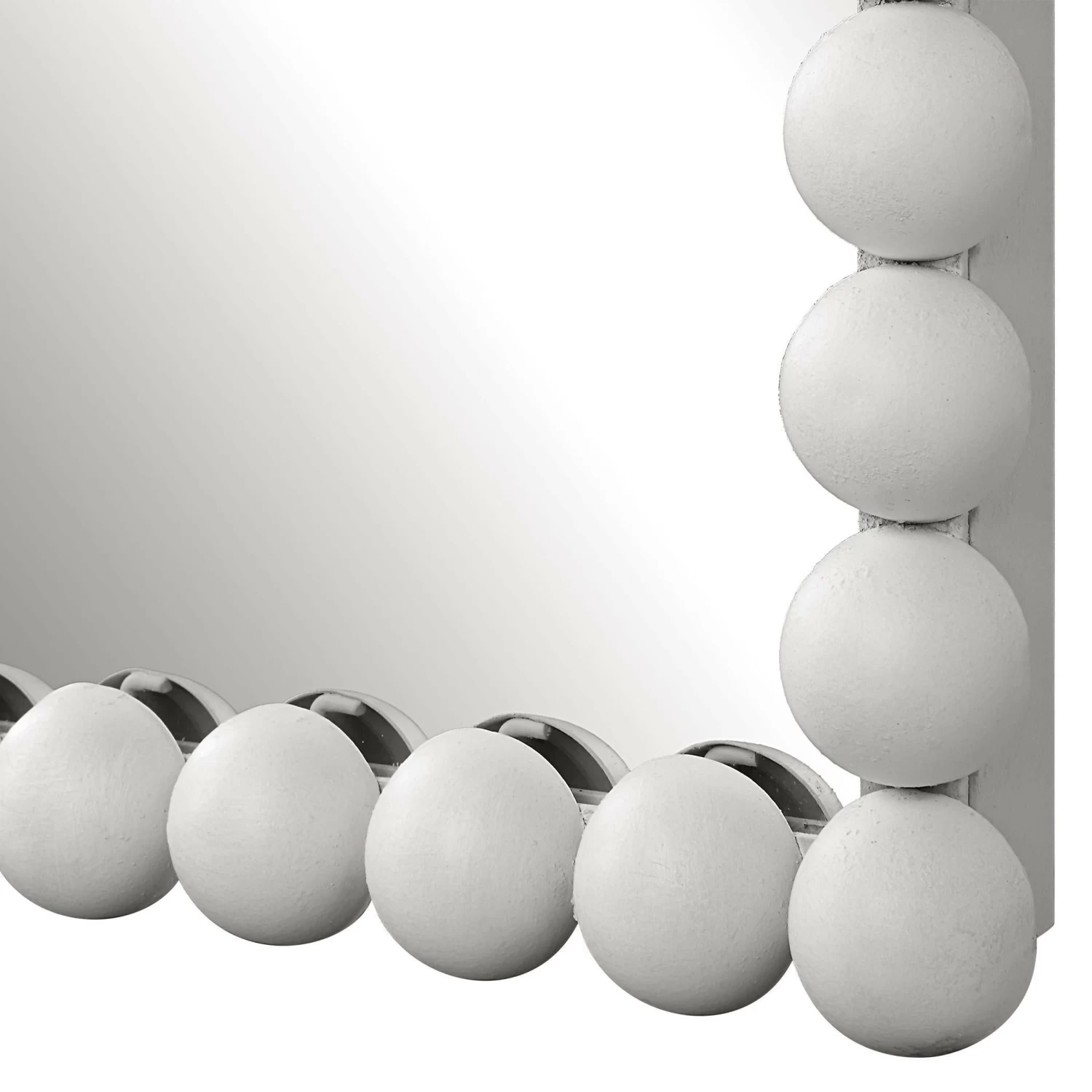 Serna White Tall Mirror 3 Serna White Tall Mirror - Image 3