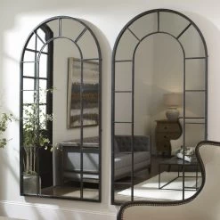 Dillingham Black Arch Mirror -Lifestyle Haven Shop uttermost mirrors uttermost dillingham black arch mirror house of isabella uk 41815382655283