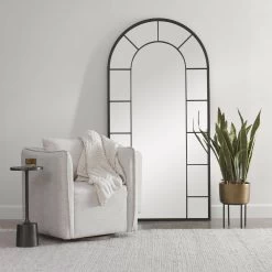 Dillingham Black Arch Mirror -Lifestyle Haven Shop uttermost mirrors uttermost dillingham black arch mirror house of isabella uk 41815382688051