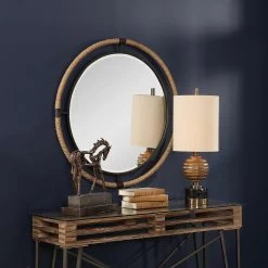 Melville Coastal Round Mirror -Lifestyle Haven Shop uttermost mirrors uttermost melville coastal round mirror house of isabella uk 41815253451059