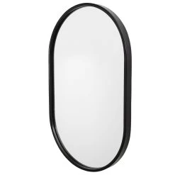 Varina Minimalist Black Oval Mirror -Lifestyle Haven Shop uttermost mirrors varina minimalist black oval mirror house of isabella uk 41813721579827